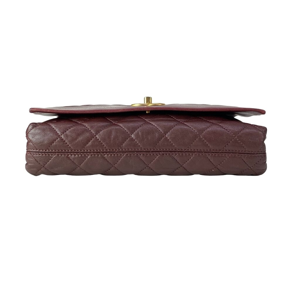 Chanel Single Flap Matelasse Shoulder Bag Lambskin Vintage Calf - Picture 5 of 16